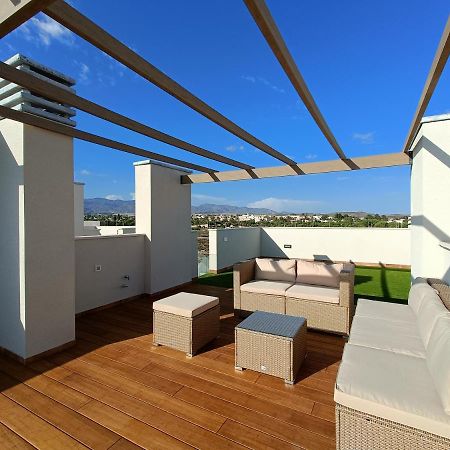 Apartmán Nuevo Atico Toyo. Vistas Al Mar, Terraza, Solarium, Piscina, A/A, Wifi Y Garaje El Toyo Exteriér fotografie