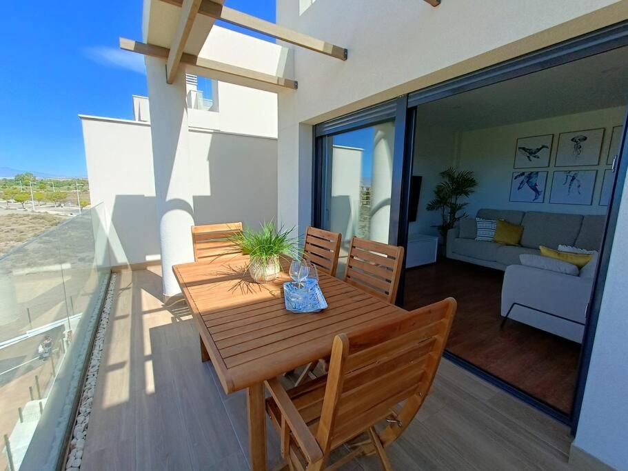 Apartmán Nuevo Atico Toyo. Vistas Al Mar, Terraza, Solarium, Piscina, A/A, Wifi Y Garaje El Toyo Exteriér fotografie