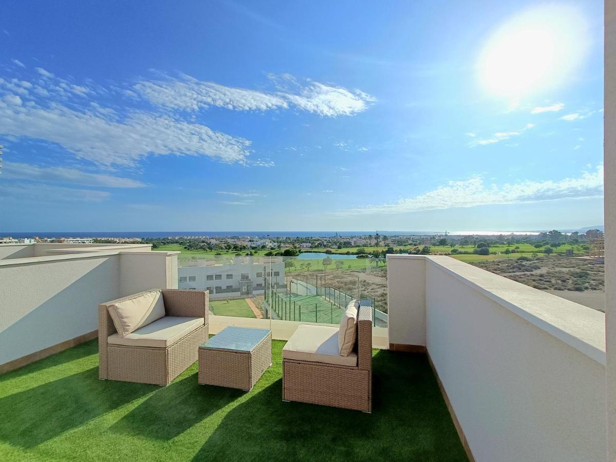 Apartmán Nuevo Atico Toyo. Vistas Al Mar, Terraza, Solarium, Piscina, A/A, Wifi Y Garaje El Toyo Exteriér fotografie